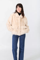 Fausse Fourrure - Beige