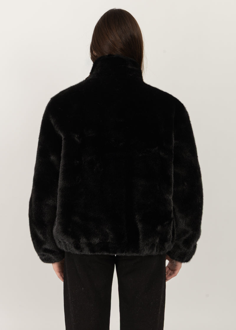 Fausse Fourrure - Noir