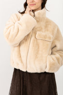 Fausse Fourrure - Beige