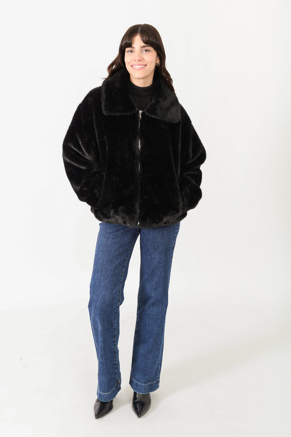 Faux Fur - Sort
