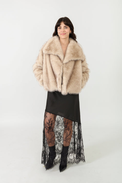 Fausse Fourrure - Beige