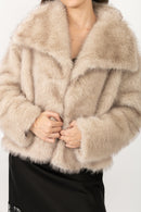 Fausse Fourrure - Beige