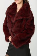 Fausse Fourrure - Bordeaux