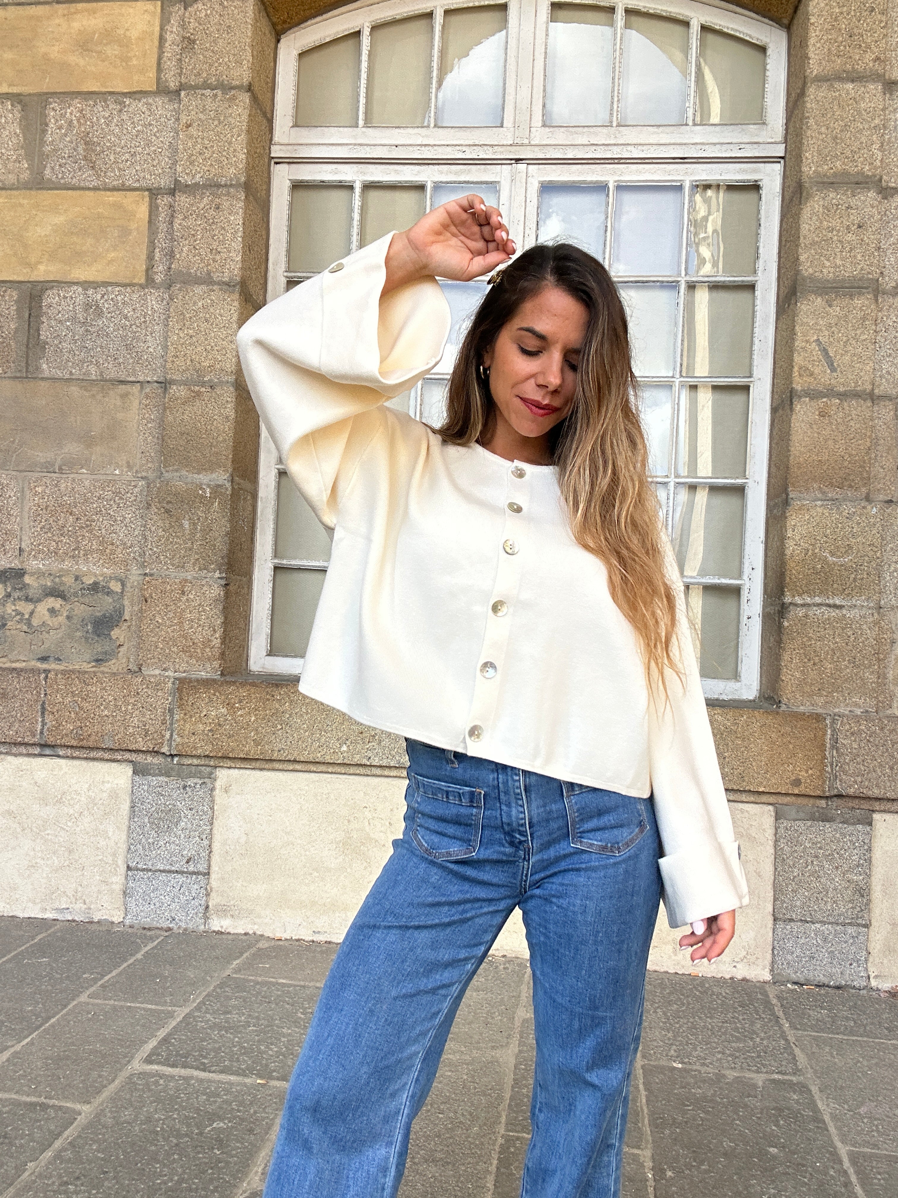 Judith Cardigan Off-White