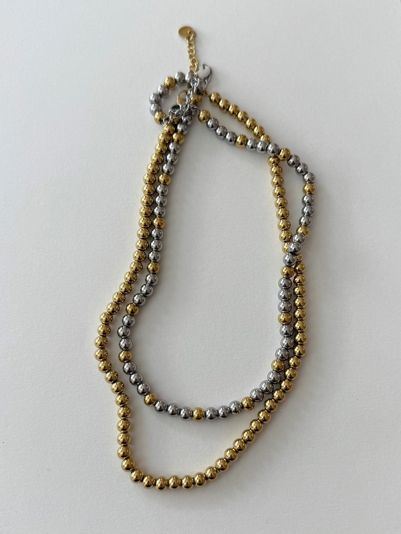 Collier Satey - Doré Ou Bicolore