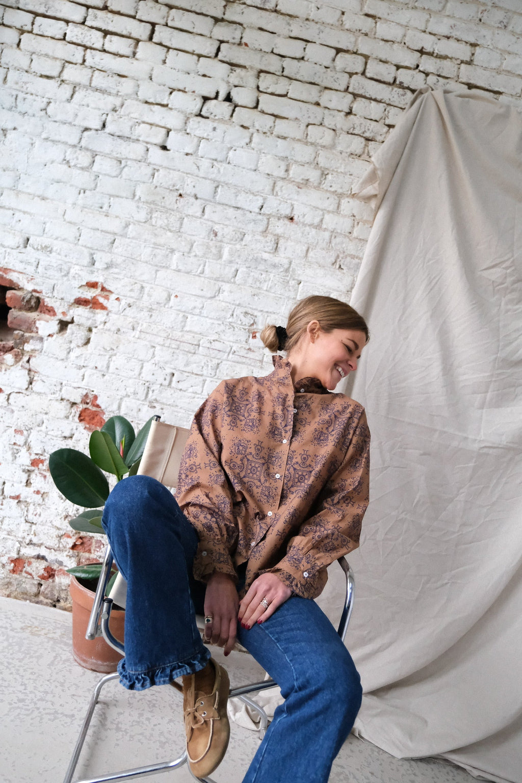 Garance Bandana Blouse