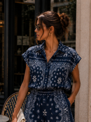 Chemise Bandita - Marine