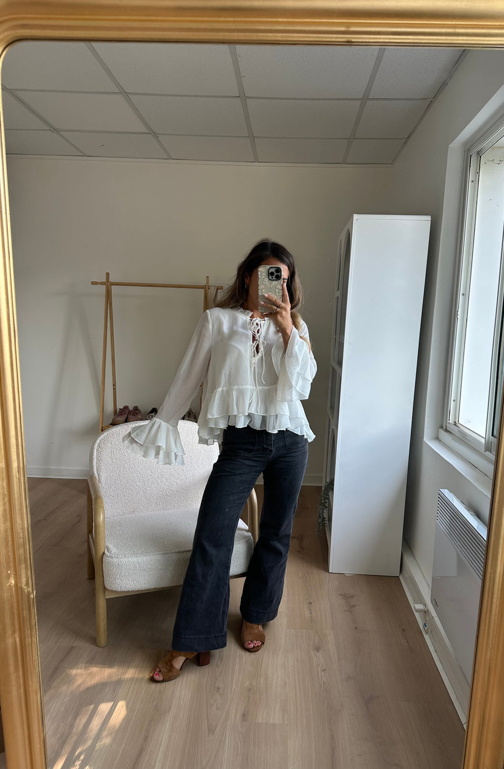 Blusa Aria cruda