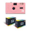 Film Camera - M35 - Pink - 2 Free Color Films - Kodak