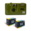 Cámara de película - M35 - Verde oliva - 2 películas en color gratis - Kodak
