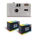 Film Camera - M35 - Gray - 2 Free Color Films - Kodak