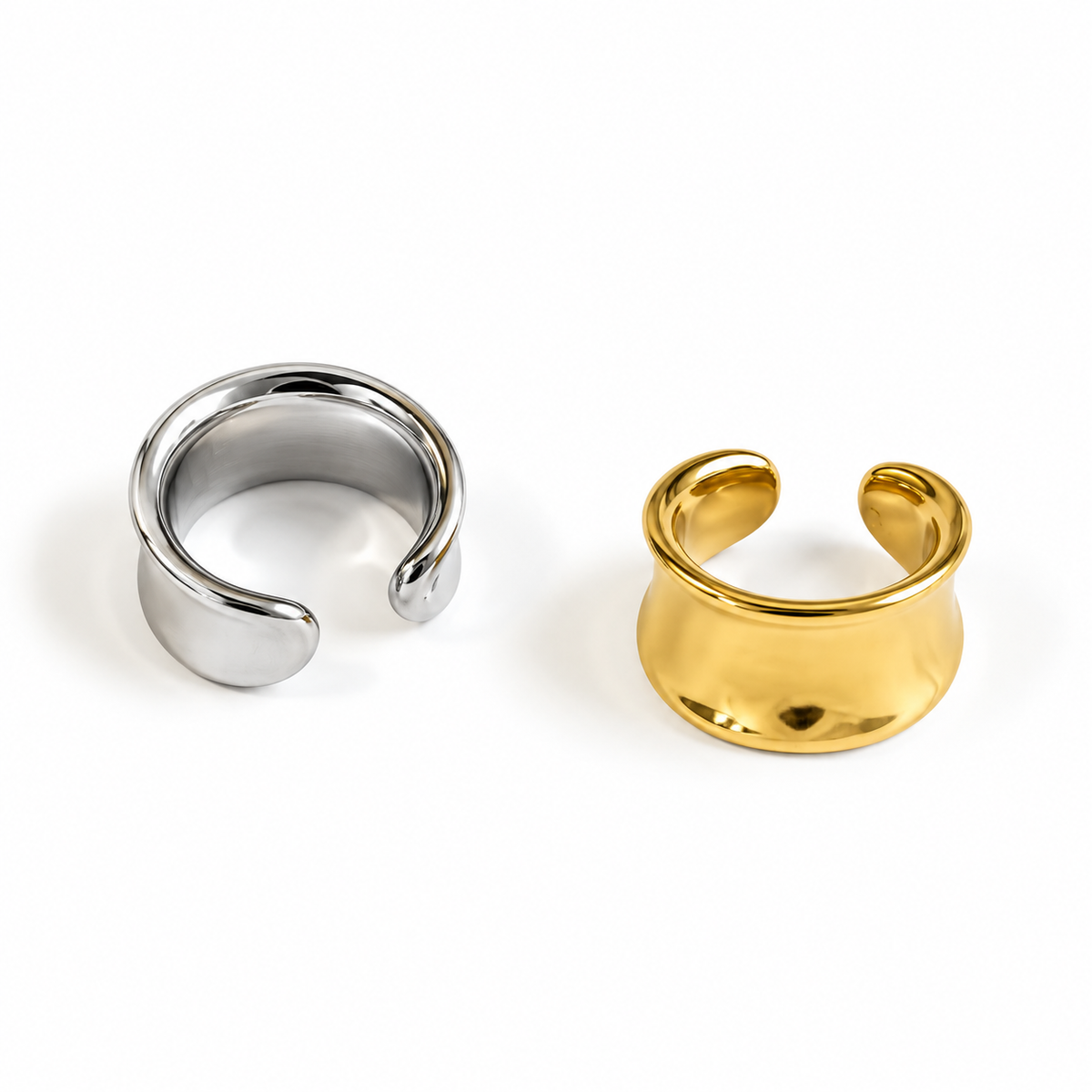 Earcuff Earcuff Romi - Monoboucle Vendue À L’Unité - Doré Ou Argent
