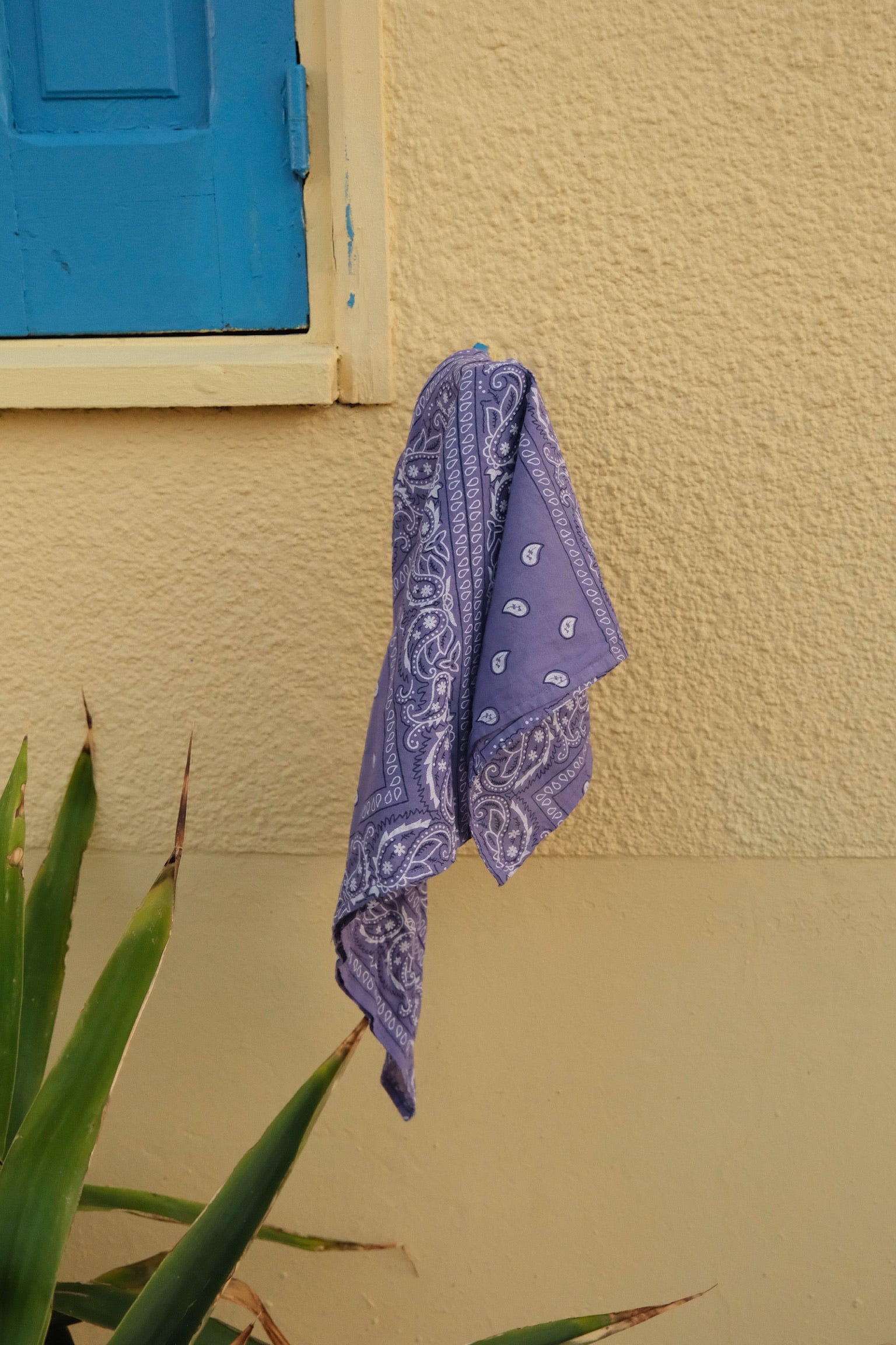 Foulard bandana lavande