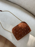 Bolso de mano Iris camel