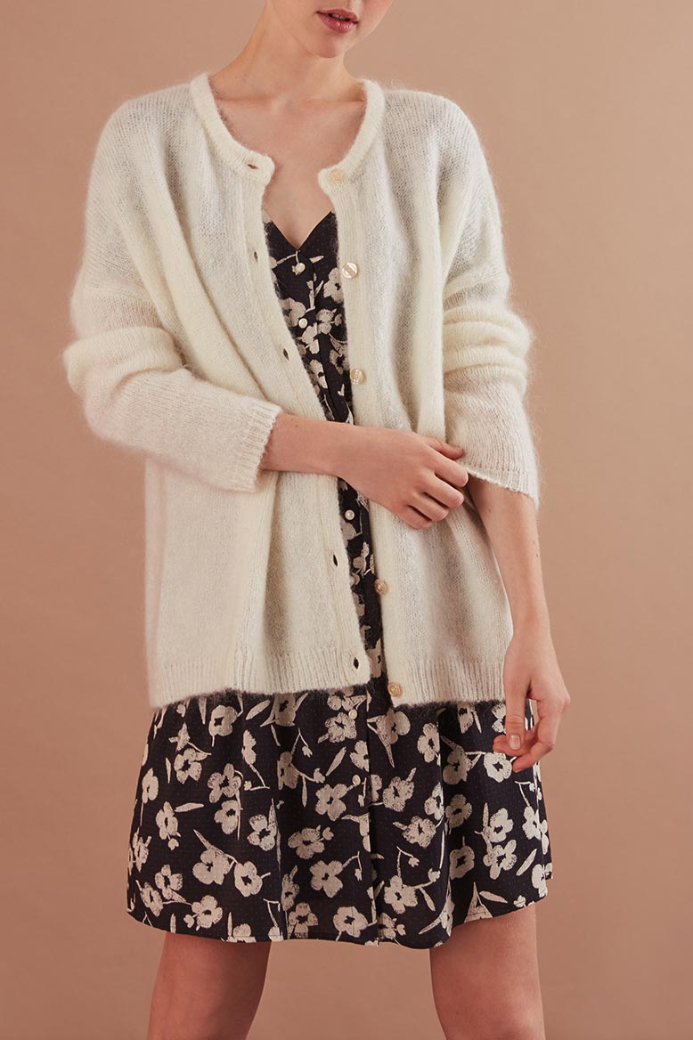 Gilet Dabo - Ecru
