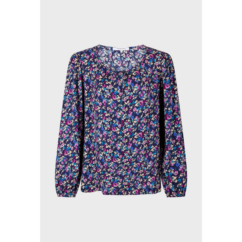 Chemisier - Top Brittania - Marine