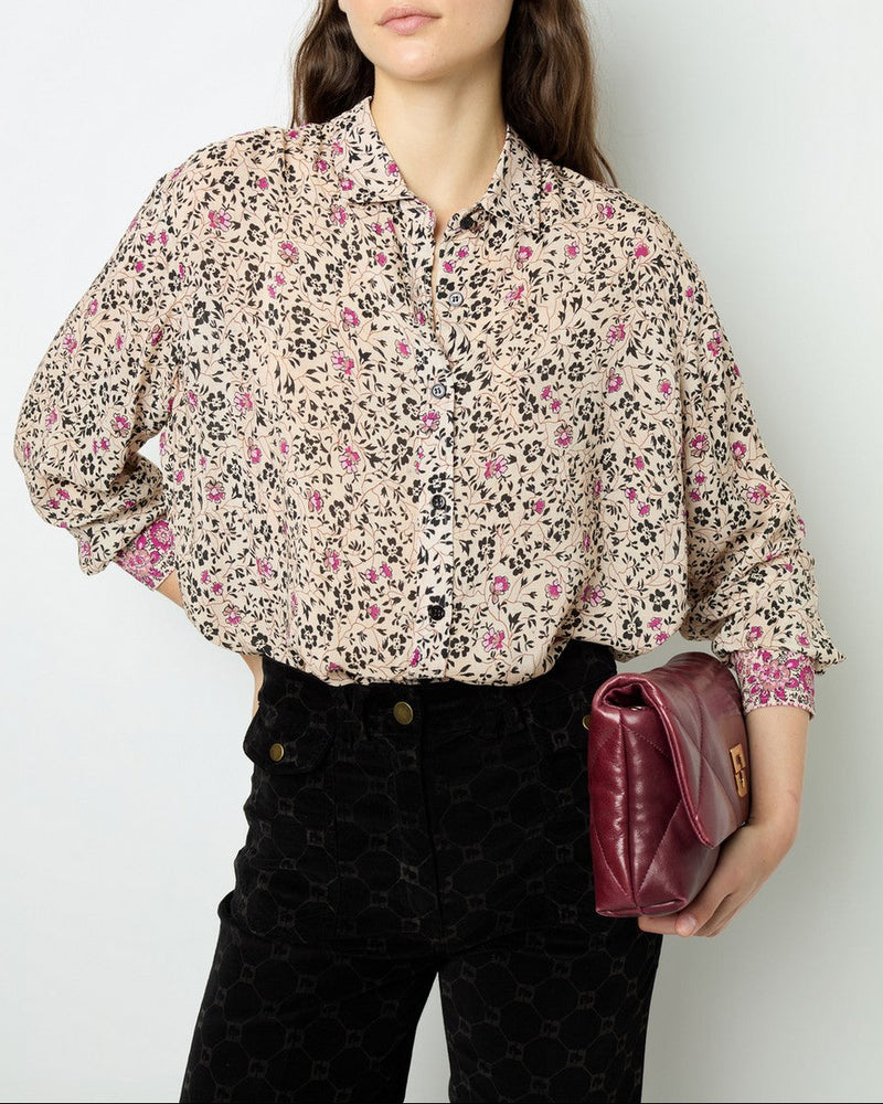 Chemisier - Top Briana - Naturel