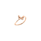 Ring Fjäril - 9K roséguld