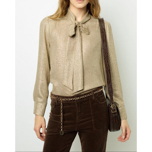 Blusa - Top Bessie - Dorado