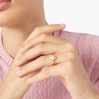 Anello Fiore - Oro rosa 9K