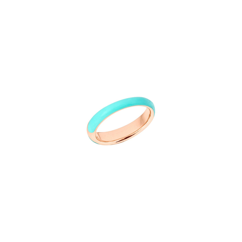 Bague Rondelle Turquoise - Argent