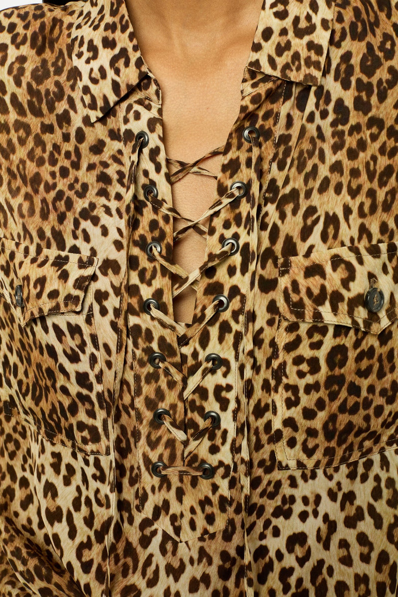 Chemisier - Top Brisia - Beige