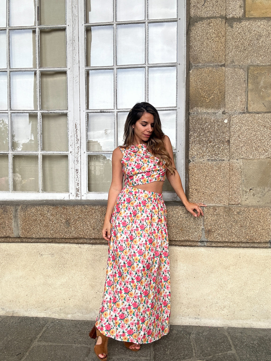 Jupe Longue Fleurie Naomi