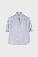 Chemisier - Top Bao - Bleu Ocean