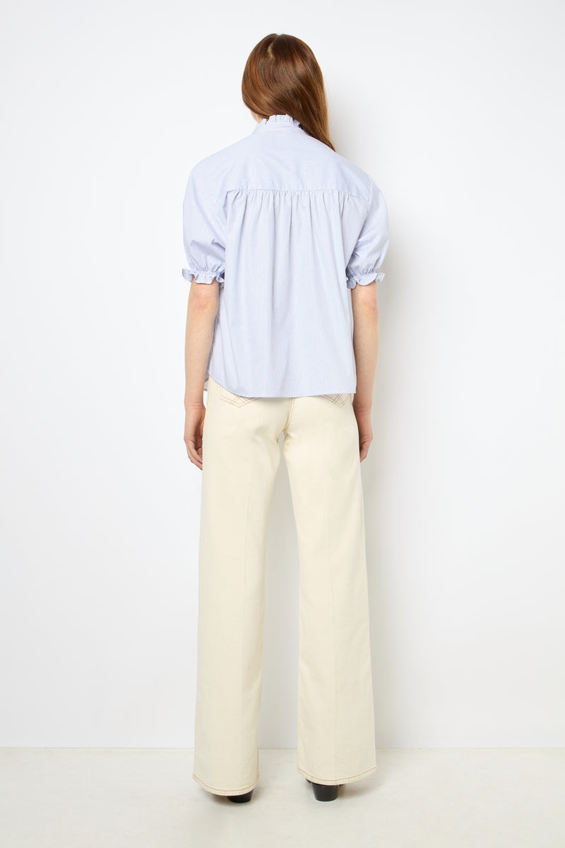 Chemisier - Top Bao - Bleu Ocean