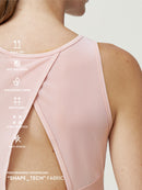 T-Shirt Daila - Rose Doux - Femme