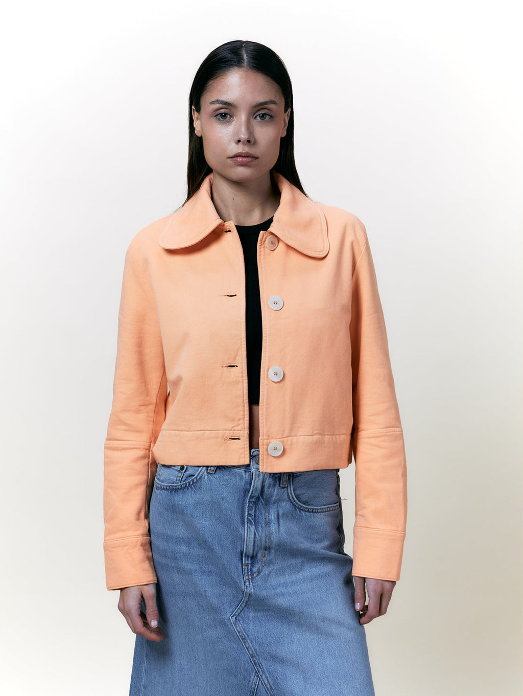 Veste Daisy Toile Pêche