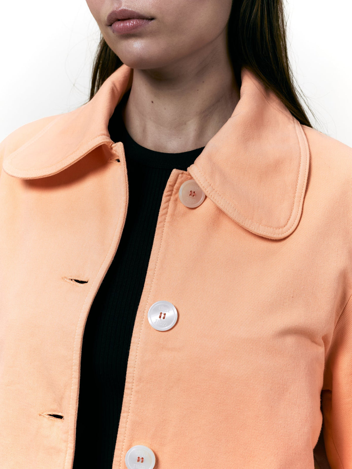 Veste Daisy Toile Pêche