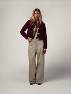 Veste Daisy Prune