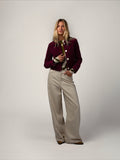 Veste Daisy Prune
