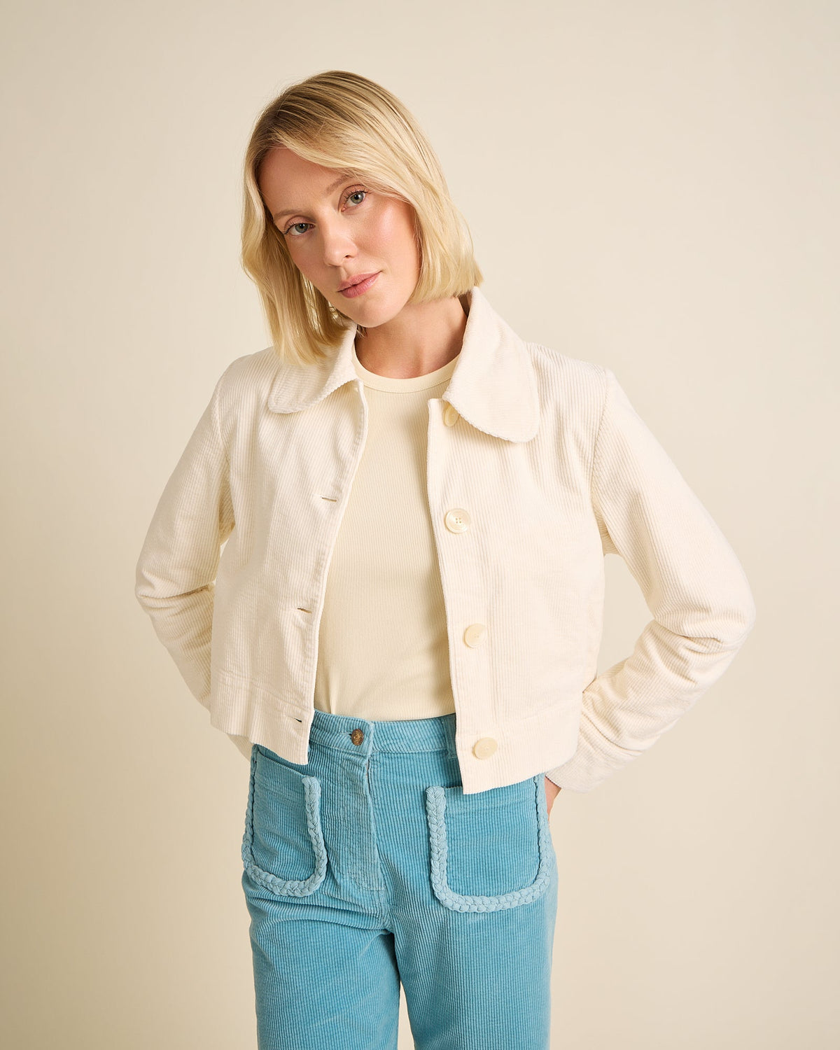 Veste Daisy Écru