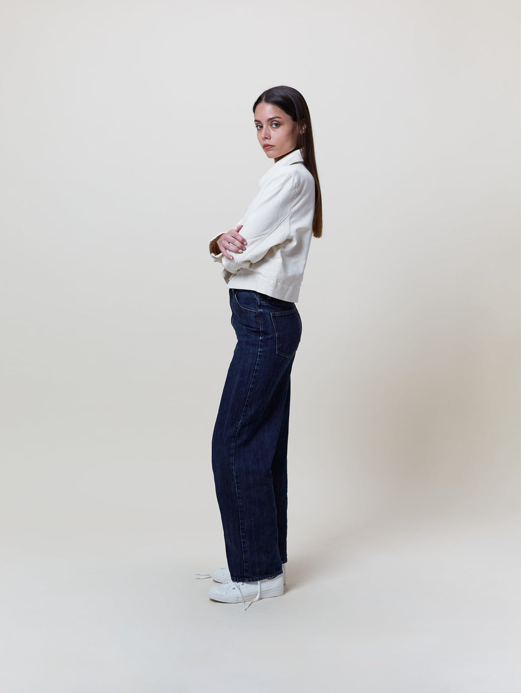 Veste Daisy Toile Écru
