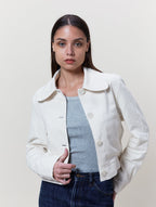 Veste Daisy Toile Écru