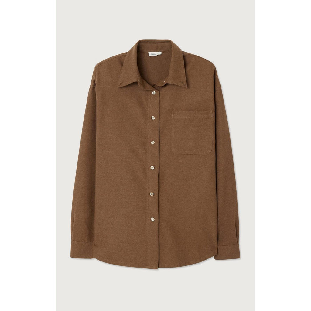 Camisa - Marrón Glacé Chiné - Mujer