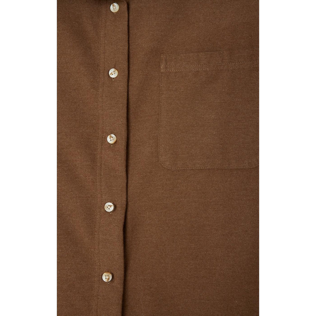 Camisa - Marrón Glacé Chiné - Mujer