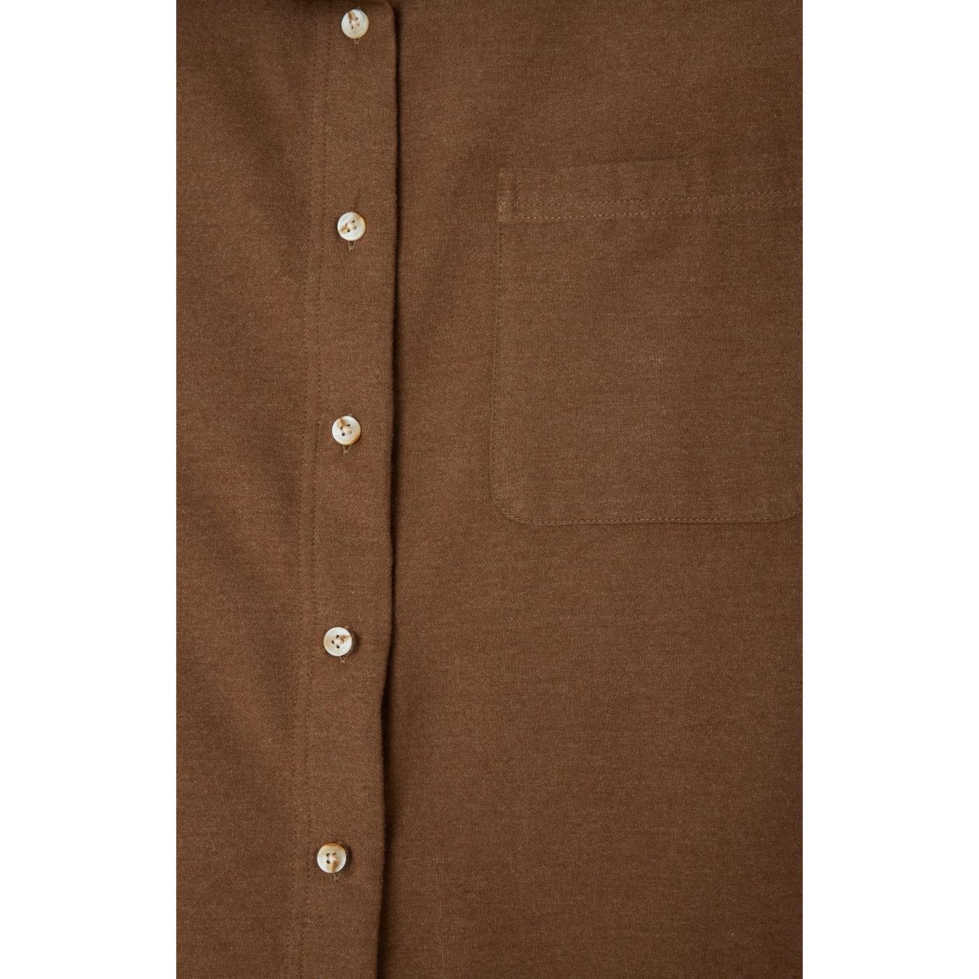 Camisa - Marrón Glacé Chiné - Mujer