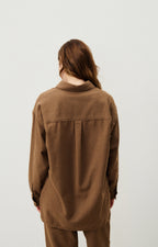 Camisa - Marrón Glacé Chiné - Mujer