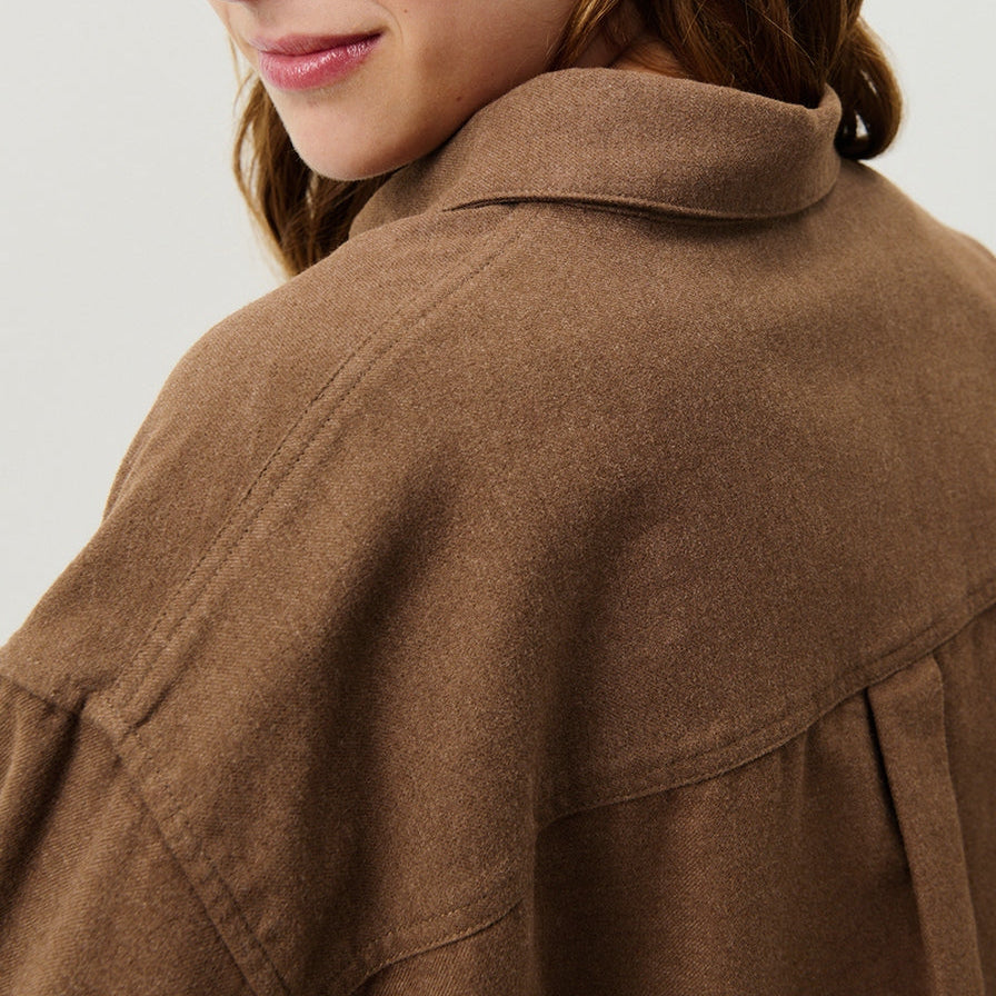 Camisa - Marrón Glacé Chiné - Mujer