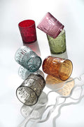 Barocco - Lot De 6 Verres À Eau - Coloris Assortis