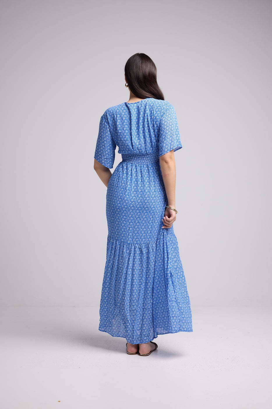 Vestido Largo - Dalia - Azul