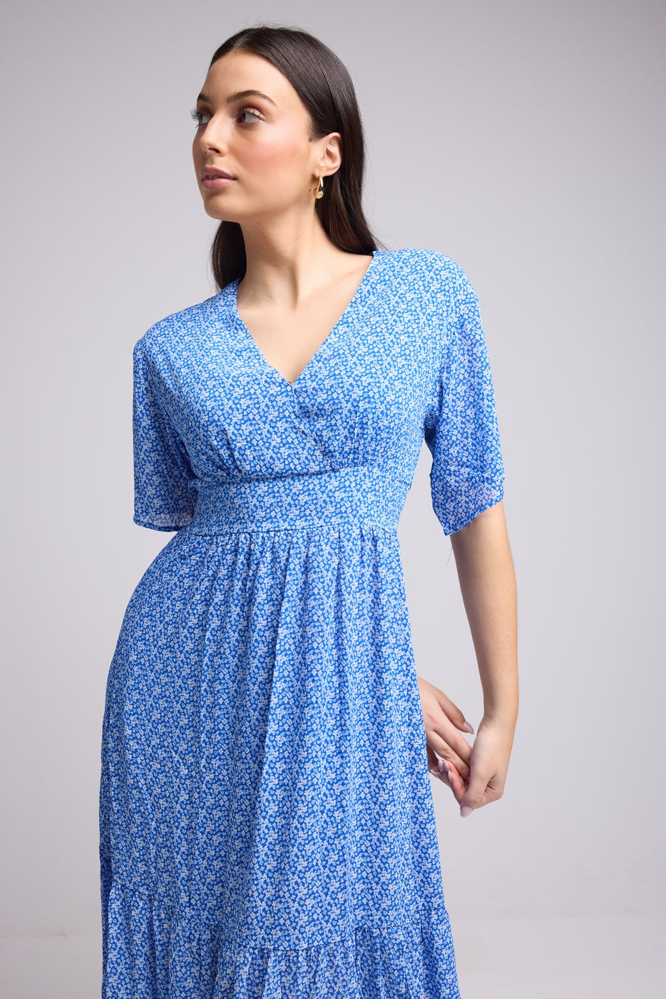 Vestido Largo - Dalia - Azul