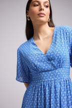 Vestido Largo - Dalia - Azul