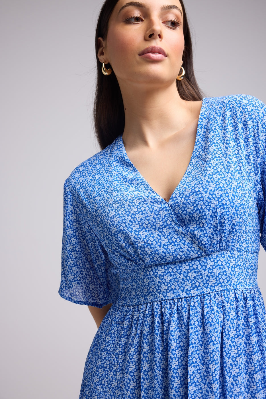 Vestido Largo - Dalia - Azul