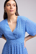 Vestido Largo - Dalia - Azul