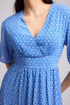 Vestido Largo - Dalia - Azul