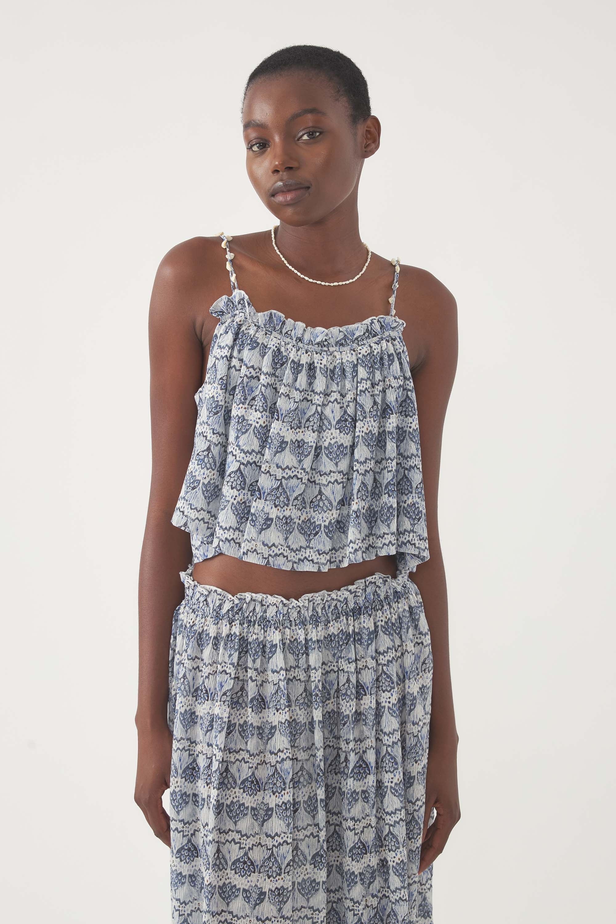 Top Dalia - Bleu